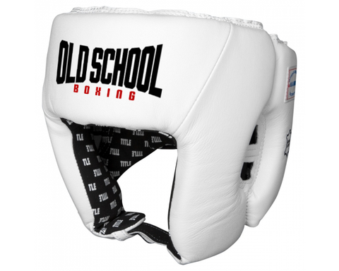TITLE USA Boxing Competition Headgear - Open Face - Old School Boxing Team