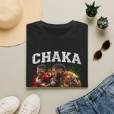 Chaka Boxing Graphic T-Shirt — Vintage Fight Scene Tee