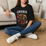 Chaka Boxing Graphic T-Shirt — Vintage Fight Scene Tee