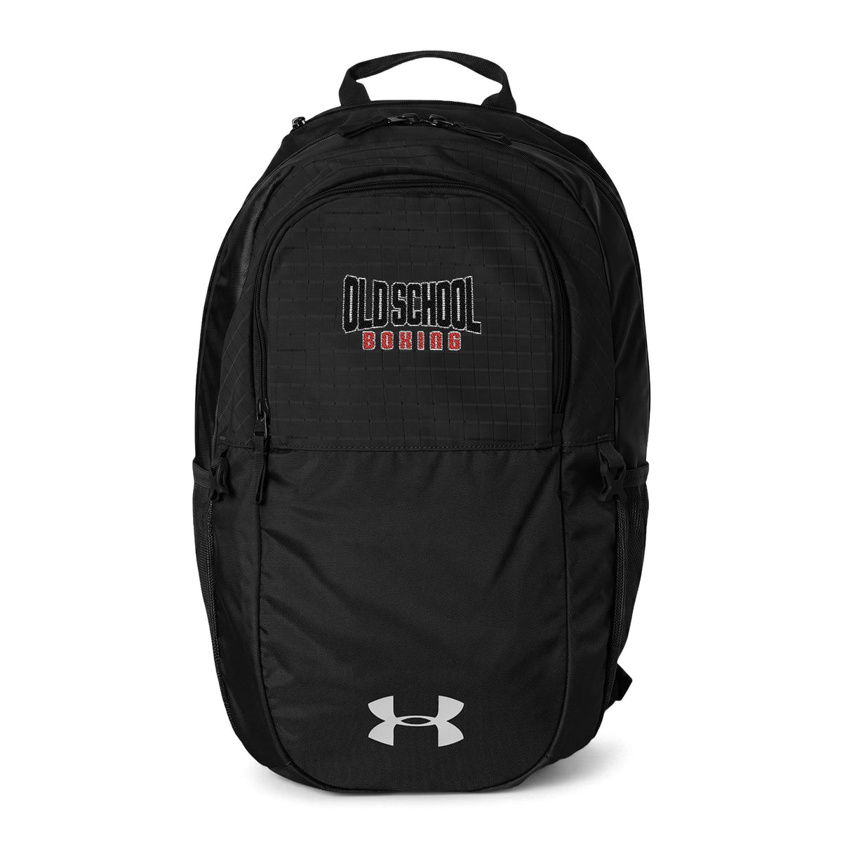 Old School Boxing Embroidered Backpack