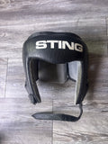 Used - Sting Boxing Headgear - Black (Large) - Fair Condition