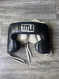Used - TITLE Boxing Headgear - Black (One Size) - Worn