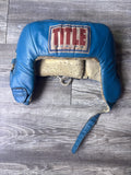 Used - TITLE Boxing Headgear - Blue Vintage (Large) - Fair Condition