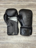 Used - Venum Elite Boxing Gloves - Black (12oz)