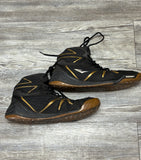 Used - Everlast Elite 2 Boxing Shoes - Black/Gold (US 9) - Fair Condition