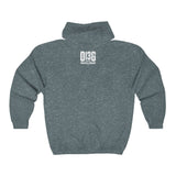 OSBX Zipper Hoodie - Unisex Heavy Blen Full Zip Hooded Sweatshirt